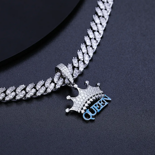 Moissanite Queen Pendant