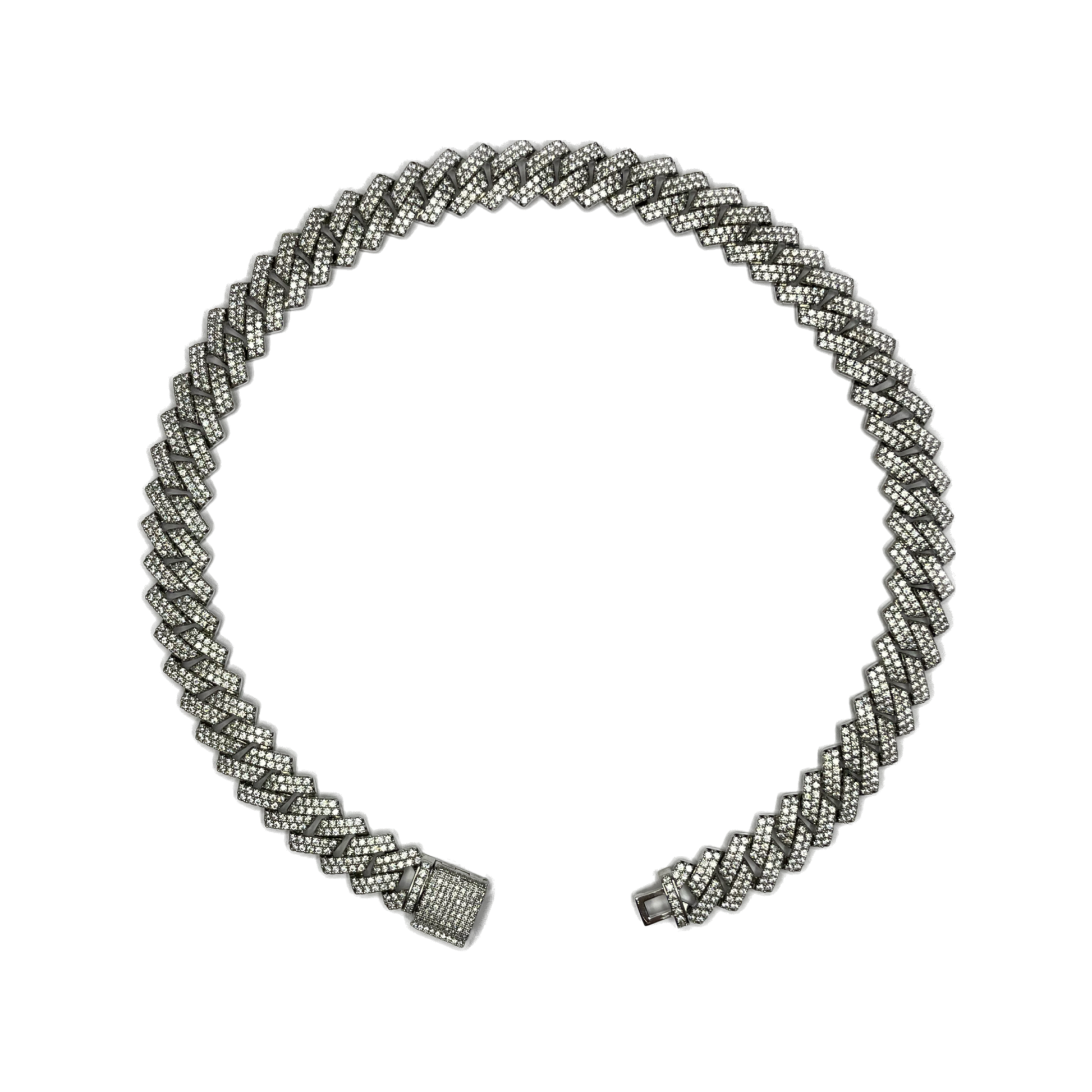 Prong Link Chain 14MM - Sixteenx Jewelry