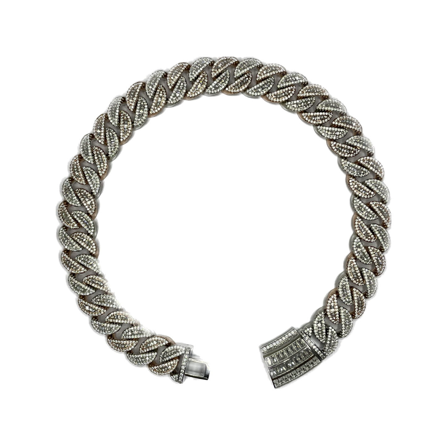 Baguette Miami Link Chain 20MM - Sixteenx Jewelry