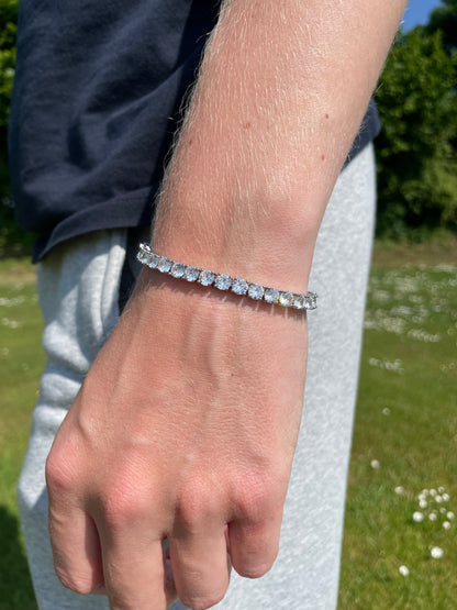 Tennis Link Bracelet 6MM - Sixteenx Jewelry