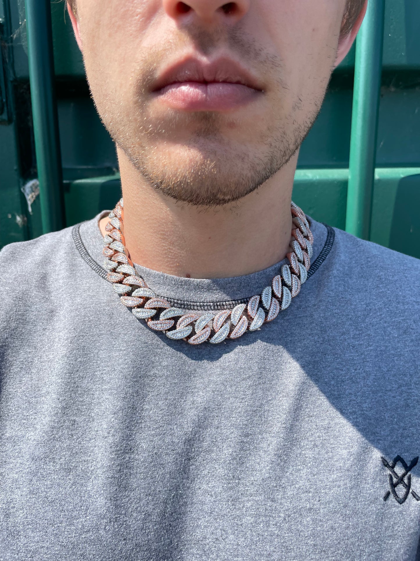 Baguette Miami Link Chain 20MM - Sixteenx Jewelry