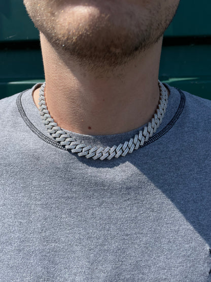 Prong Link Chain 14MM - Sixteenx Jewelry