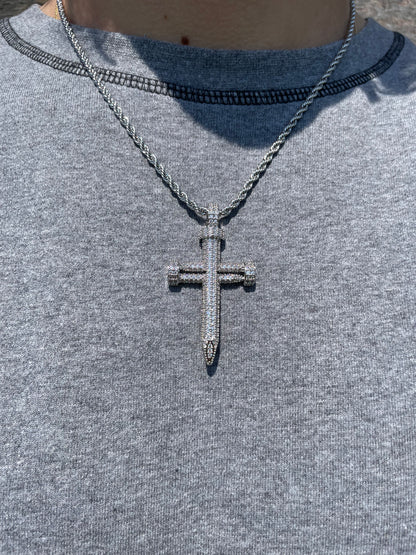 Nail Cross Pendant - Sixteenx Jewelry