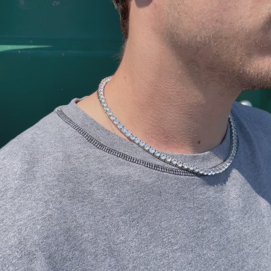 Tennis Chain 5MM - Sixteenx Jewelry