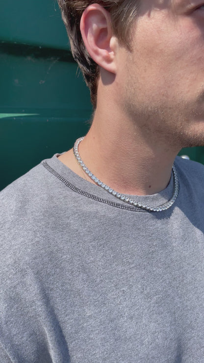 Tennis Chain 5MM - Sixteenx Jewelry