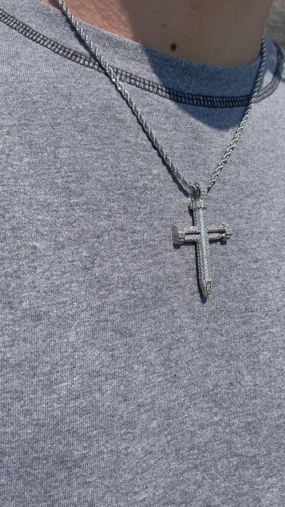 Nail Cross Pendant - Sixteenx Jewelry